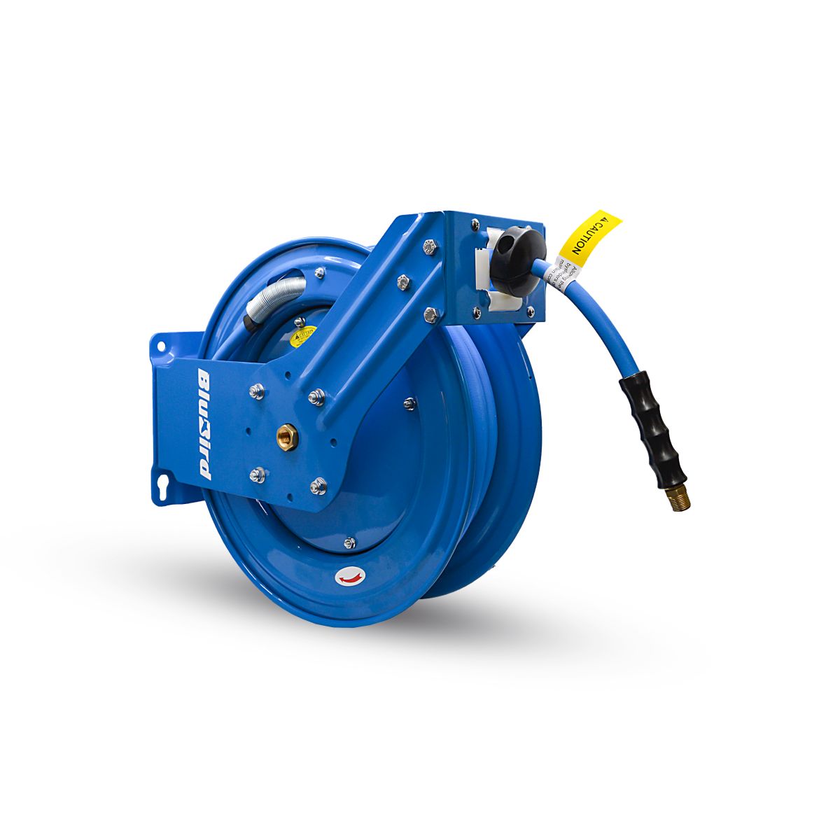 BluBird Rubber Air Hose Reel Dual Arm Assembly 3/8-inch JFM Golf