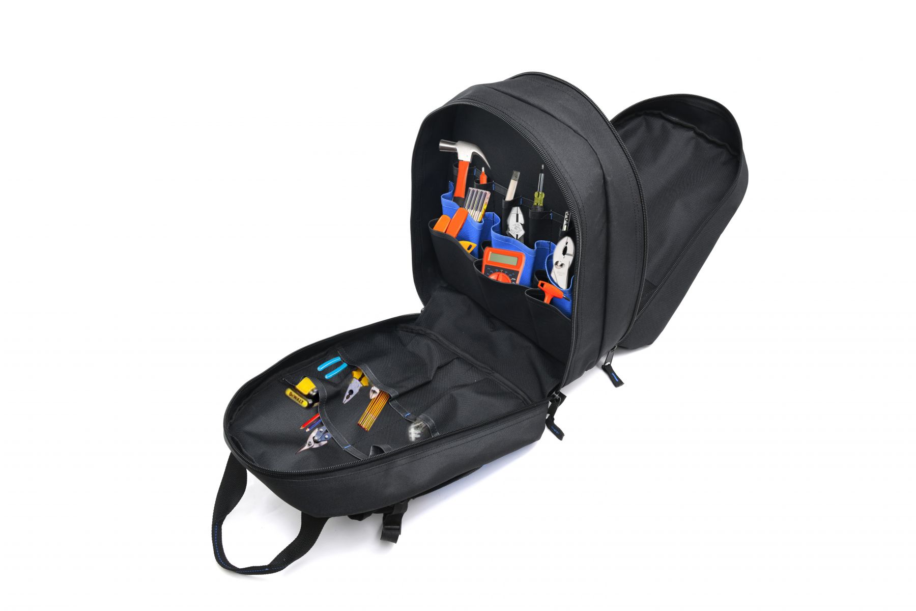 BluBird Work Gear - Carpenters Tool Backpack - 48 Pockets, Padded Back Support JFM Golf