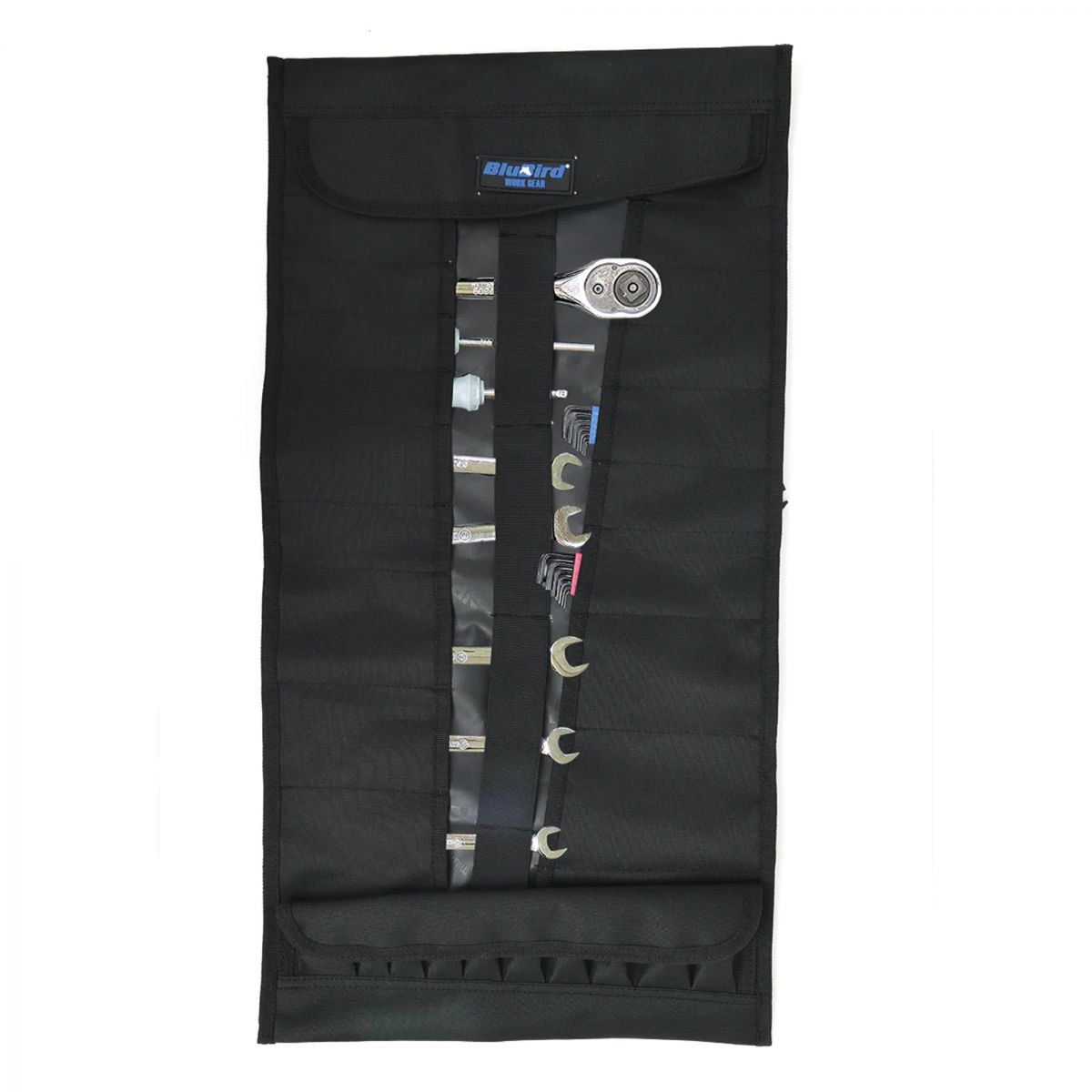BluBird Work Gear - Multi Pocket Tool Roll Organizer with 32 pockets JFM Golf