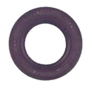 Circular rear axle seal viewed from the front, with its center opening visible.