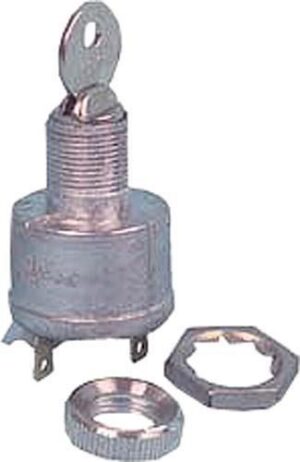 Nivel Parts EZGO Key Switch With 2 Spade Terminals and 2 #1919 Keys JFM Golf