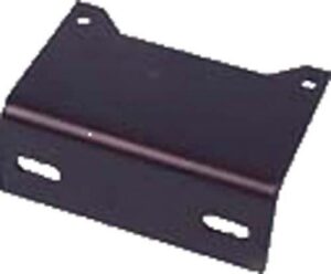 Black forward/reverse cover bracket with two slotted lower holes and two upper mounting holes.