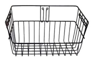 Nivel Parts E-Z-GO OEM Black Rear Storage Basket with Hardware (1994-2006) JFM Golf