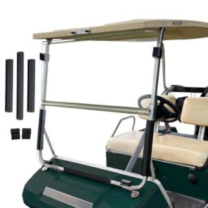 Nivel Parts RedDot Club Car DS Clear Folding Windshield (1982-2000.5) JFM Golf