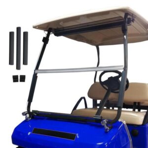 Nivel Parts RedDot Club Car DS Clear Folding Windshield (2000-Up) JFM Golf