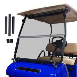 Nivel Parts RedDot Club Car DS Tinted Folding Windshield (2000-Up) JFM Golf