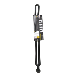 Rapid Tie 16" Non Marring Adjustable Extendable Strap, Patented, Made in USA - 2 Pack, Black JFM Golf