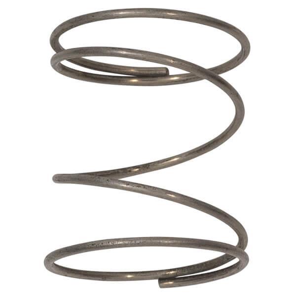 Metal choke compression spring for Club Car Precedent, shown isolated.