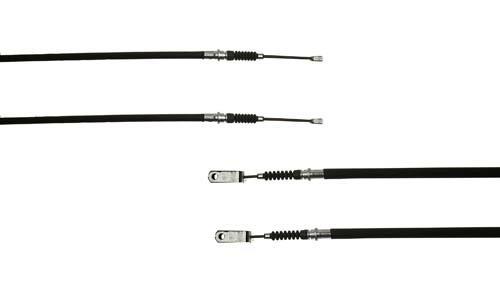 Nivel Parts Club Car Transporter 4+6 Rear Brake Cable Kit (Years 2003-Up) JFM Golf
