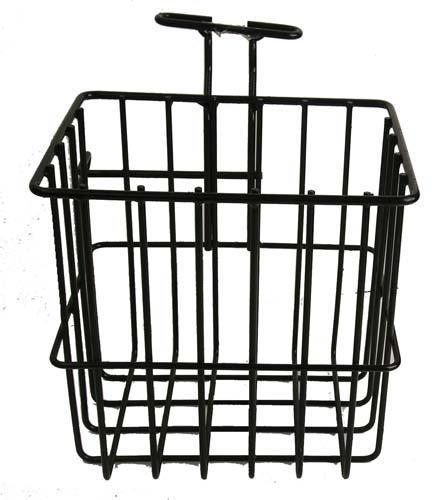 EZGO RXV passenger-side wire basket with mounting hook