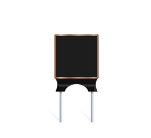 Golf Square Bronze & Aluminum Tee Marker with Spikes