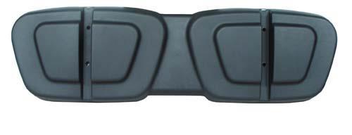 Nivel Parts Club Car Black Seat Back Cap (Years 2000-Up) JFM Golf