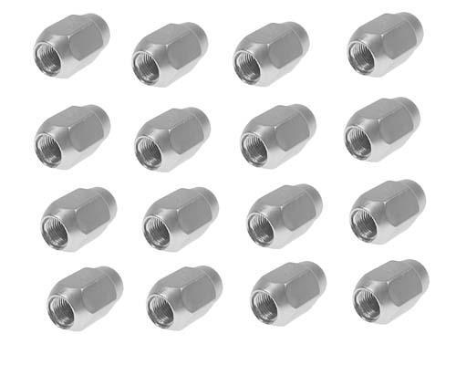 Nivel Parts Chrome 12mm Lug Nut Set, 16-Pack JFM Golf