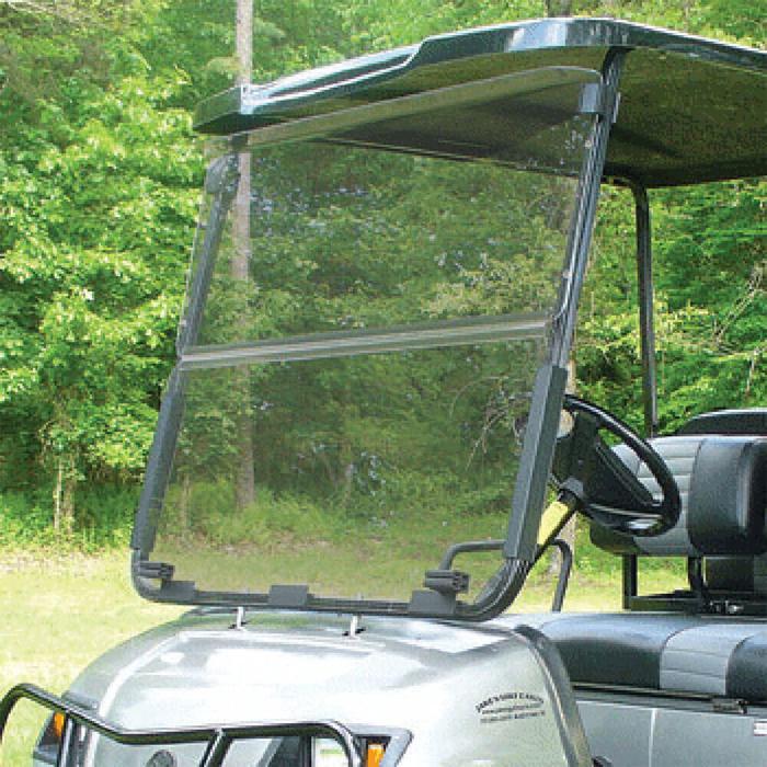 Nivel Parts RedDot Yamaha G2 G9 Tinted Folding Windshield (1985-1995) JFM Golf