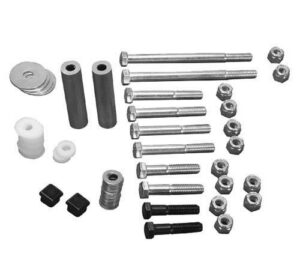 Nivel Parts Red Dot EZGO Marathon Sun Top Hardware Kit (Years 1986-1994) JFM Golf