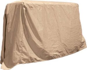Nivel Parts RedDot Storage Cover for 4-Passenger Carts - Dark Sand (Universal Fit) JFM Golf